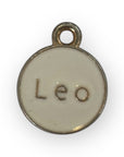 White Zodiac Sign Charm