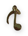 Gold Filled musical note Charm