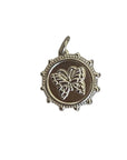 Silver butterfly coin