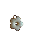 White Flower charm