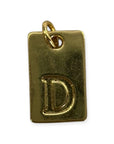 Letter tags charm