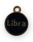 BLACK ZODIAC CHARM