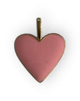 Pink Romantic Heart charm