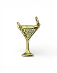 Tall Triple Martini Charm