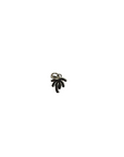 Silver Palmetto Tree Charm
