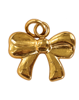 PVD Good Plated Stainless Steel Little Bow Charm — natural photo on transparent background