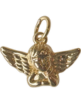 Charibou ANGEL charm on transparent background, natural product photo