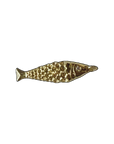 Gold filled Fish charm — Small natural full edit on transparent background