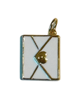 White Envelope Charm, naturally edited transparent builder image