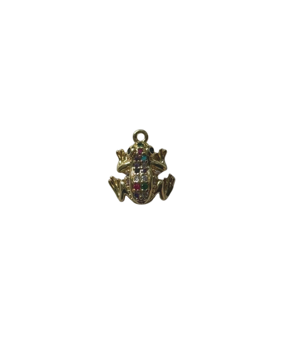 Frog charm