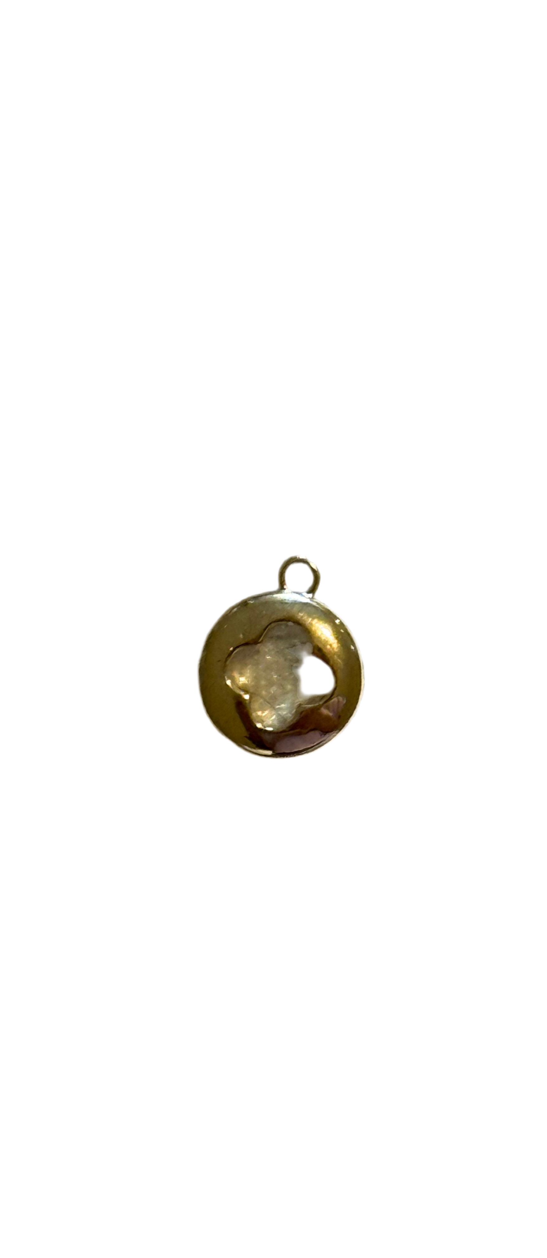 Cut out Clover Charm