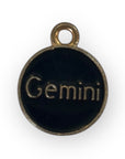 BLACK ZODIAC CHARM