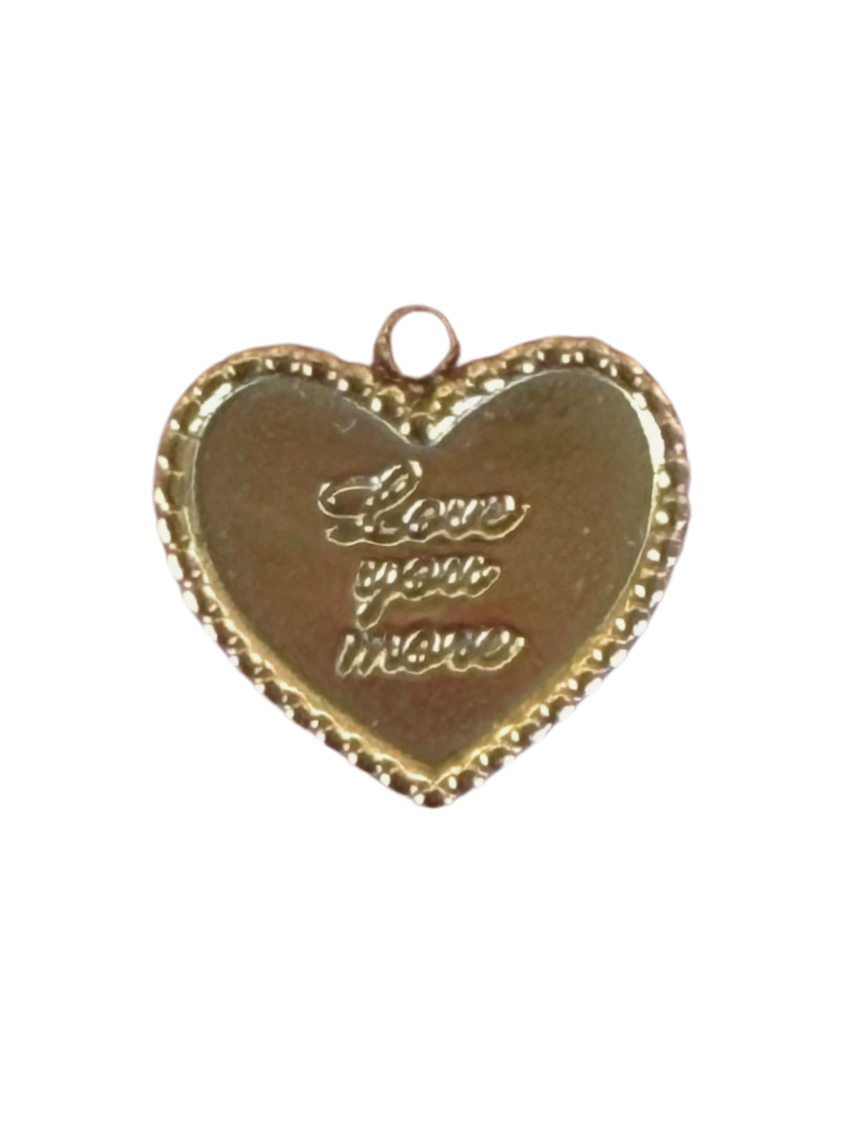 Love you more Charm