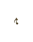 Gold Filled musical note Charm
