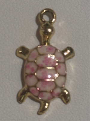 PINK TURTLE CHARM