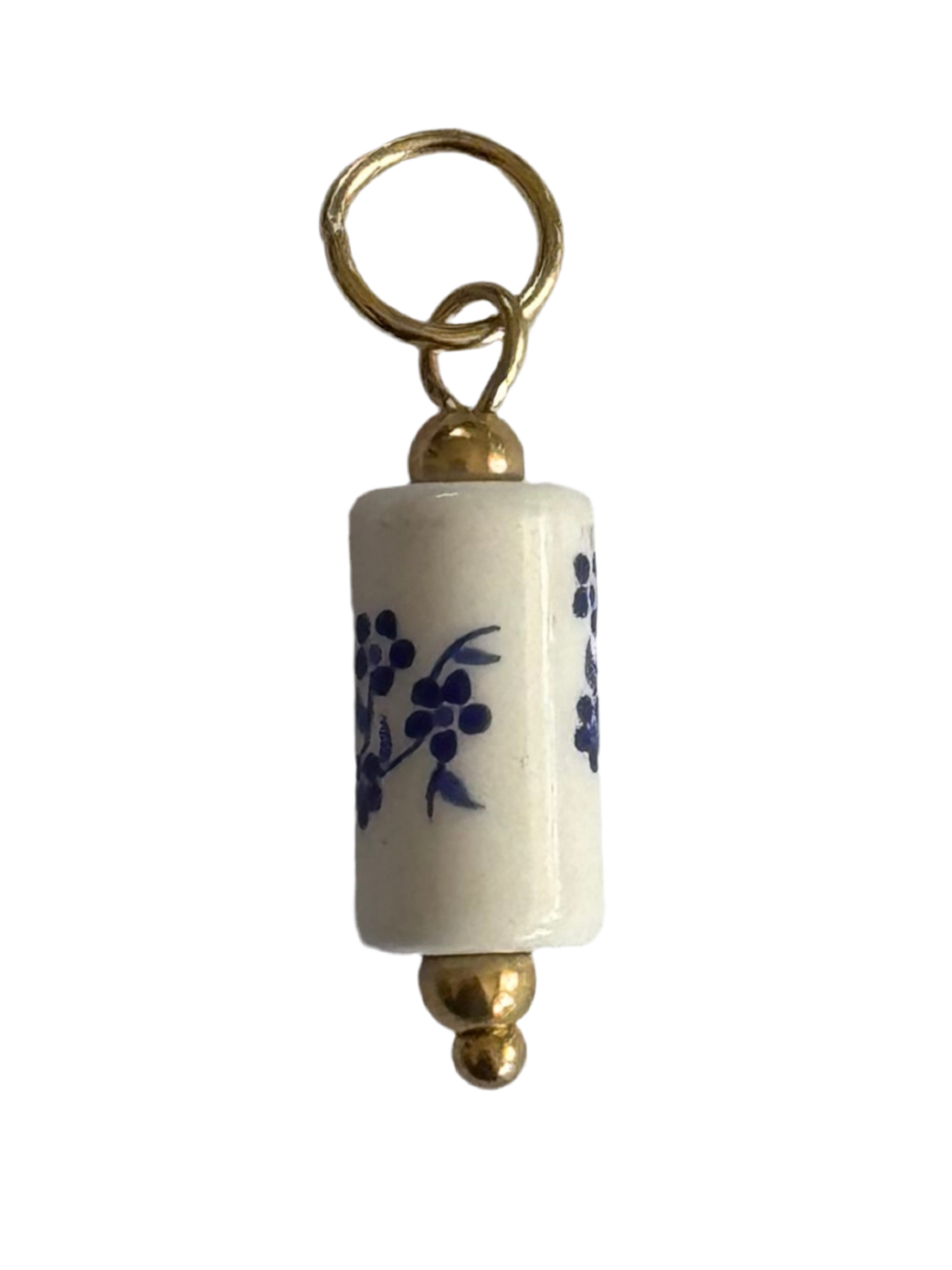 Floral Tab Charm