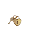 Heart Locket And Key Charm
