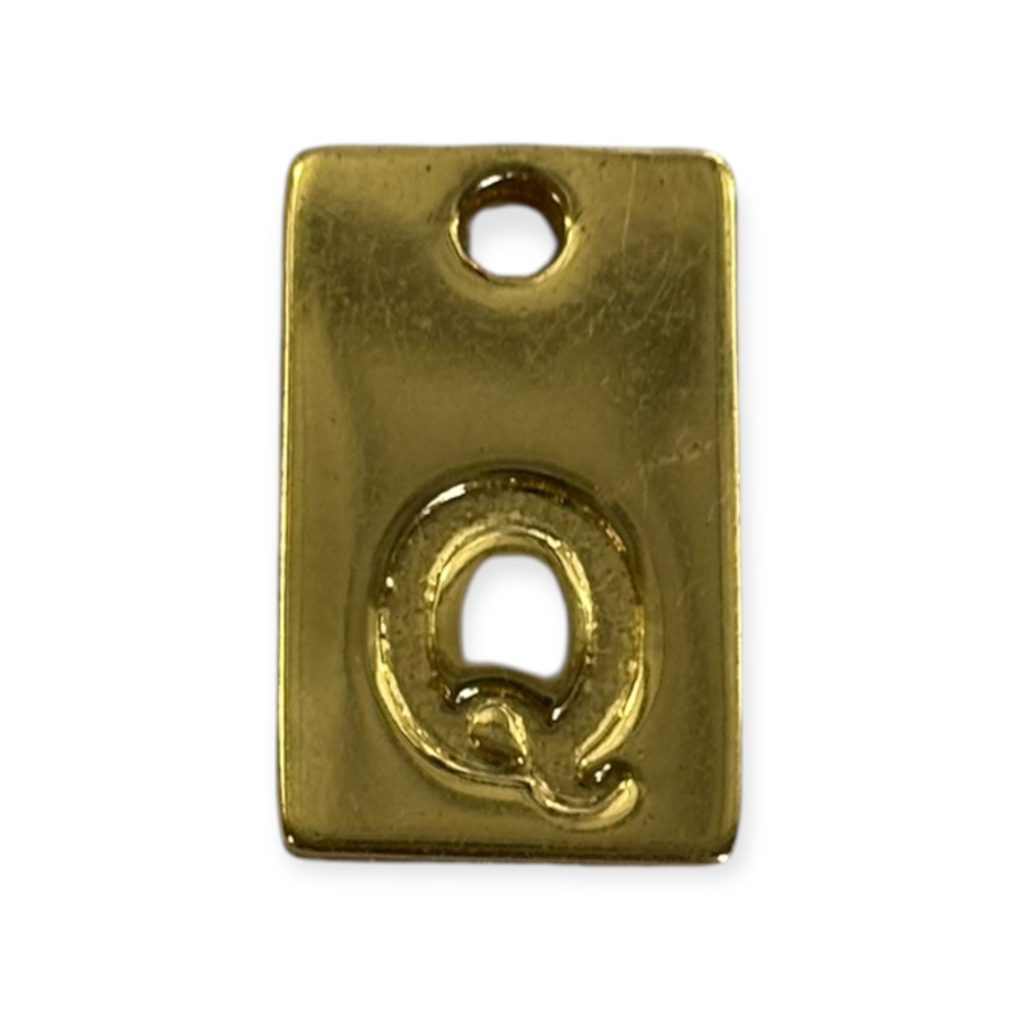 Letter tags charm