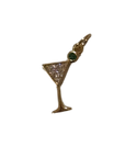 Mini Olive Martini charm