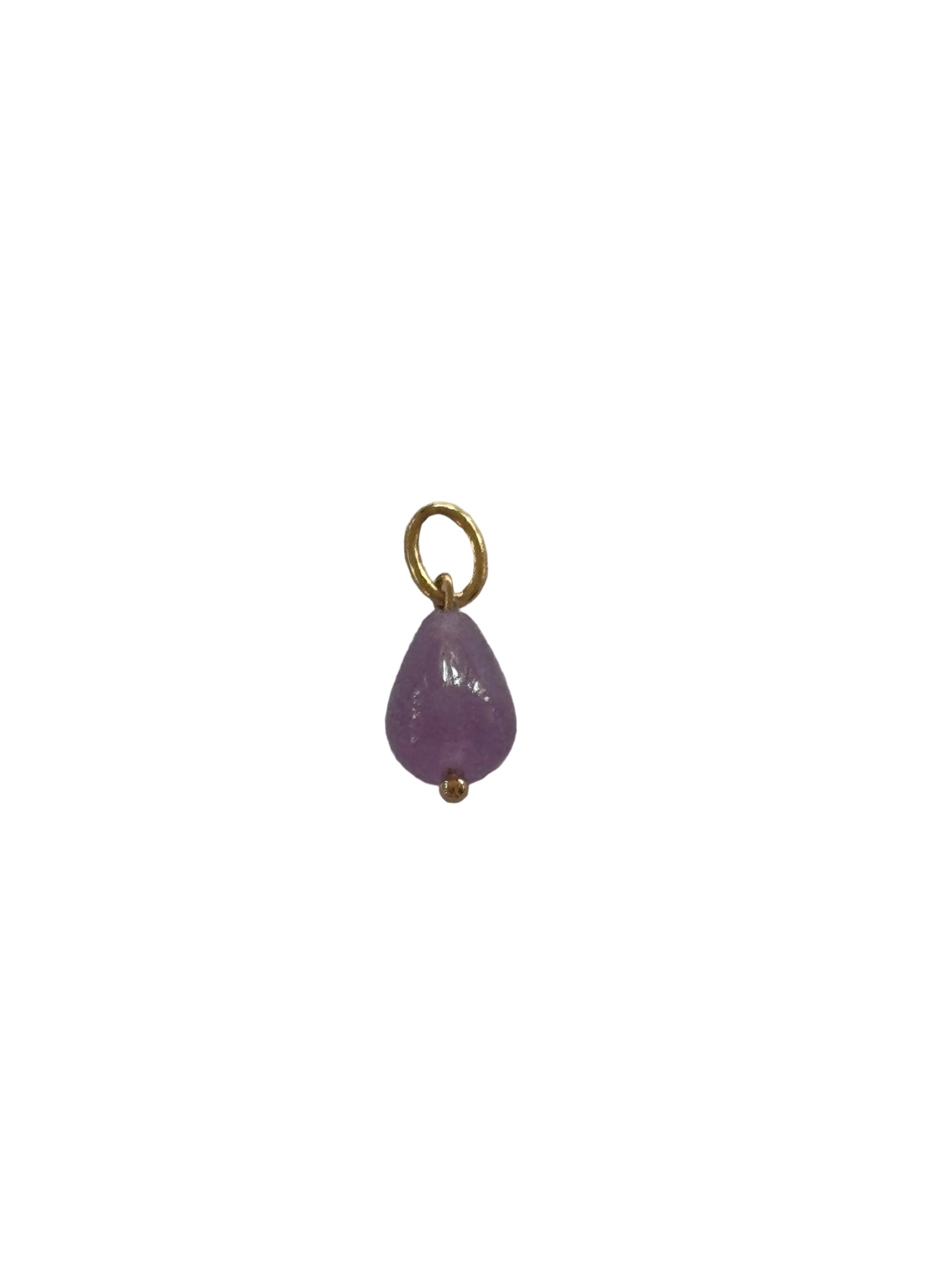 Purple Crystal Charm