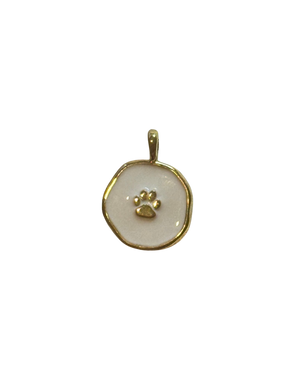 White Paw Charm