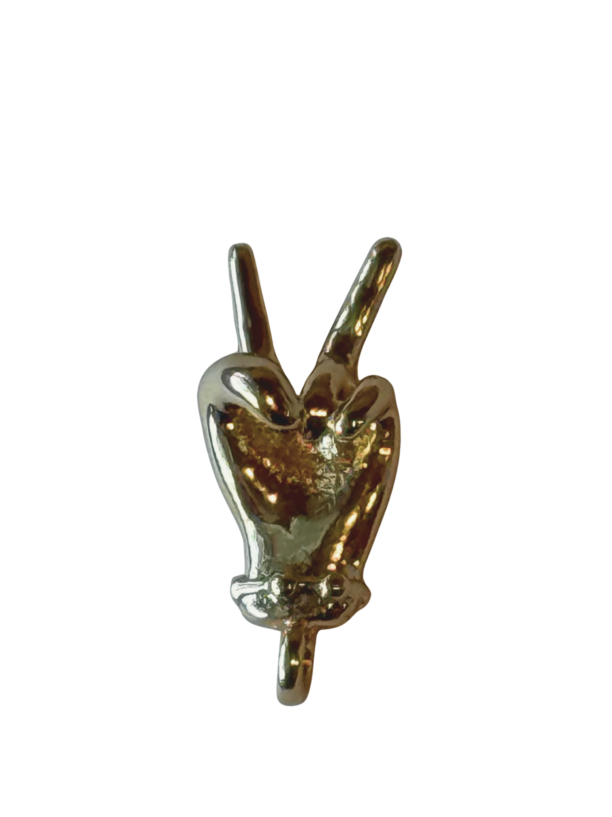 Peace Fingers Charm