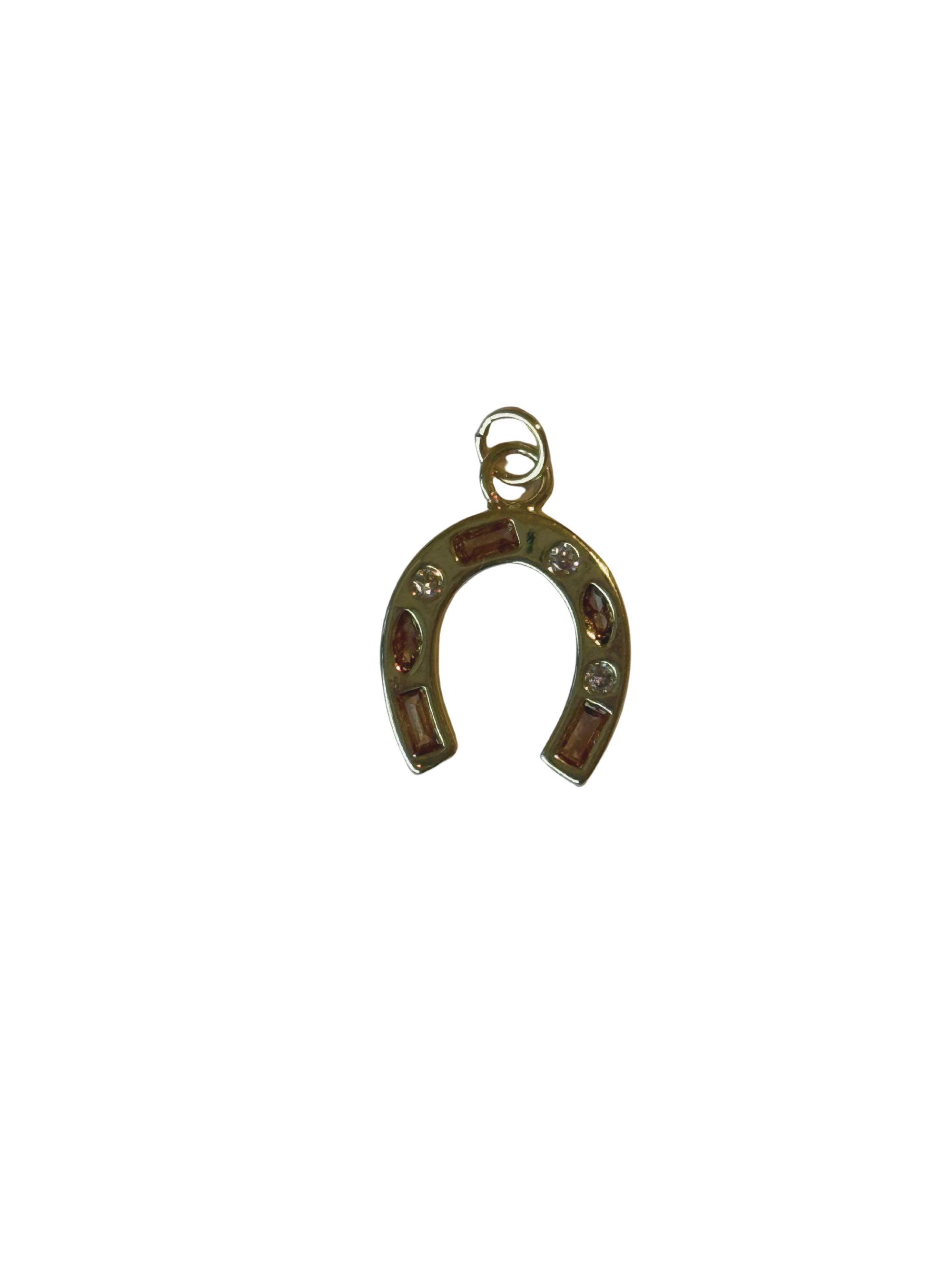 Diamond Horse Shoe charm