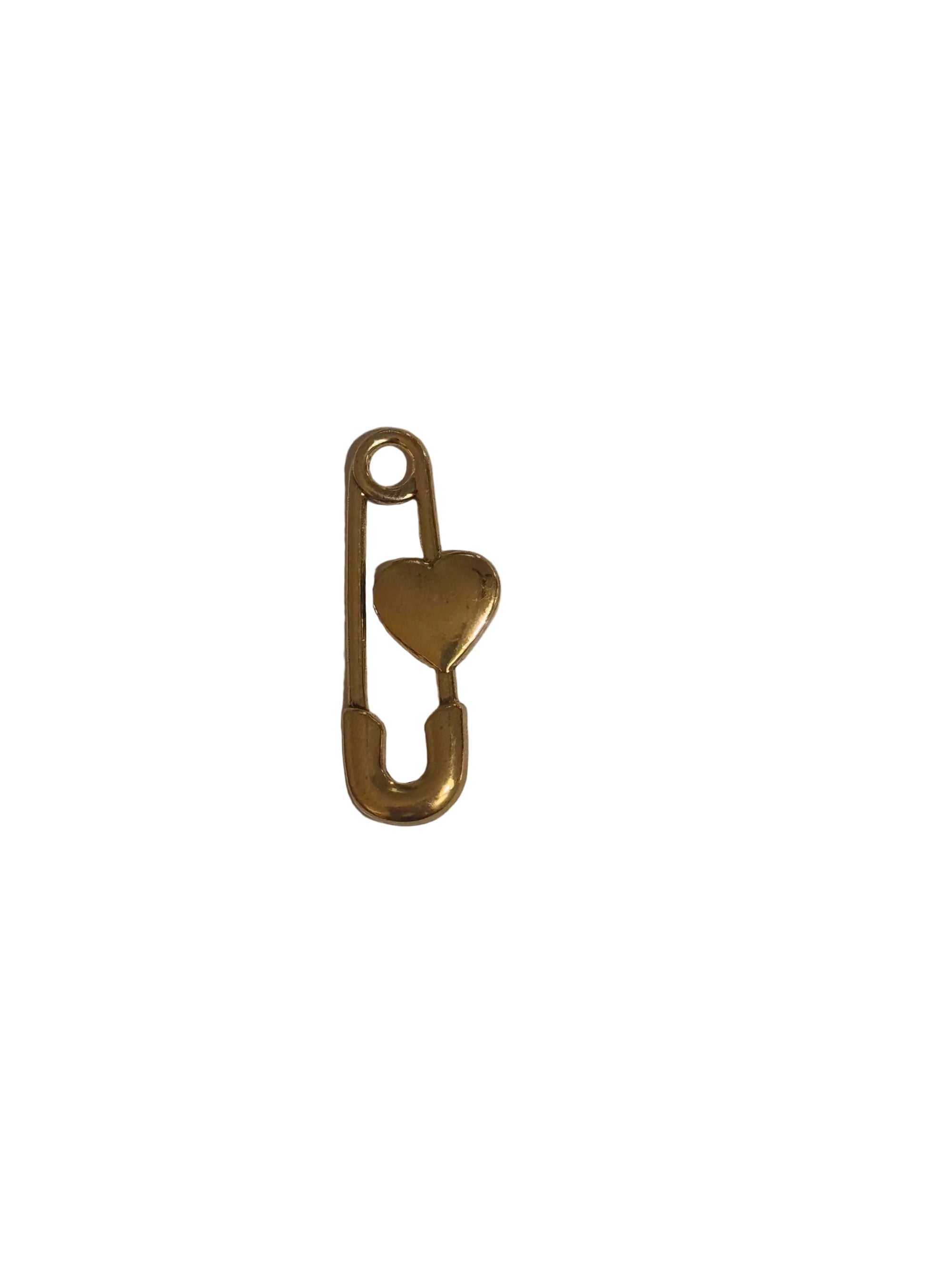Safety pin Charm