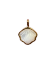 Mother of Pearl Scallop Shell Charm