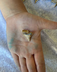 Diamond Shark tooth charm
