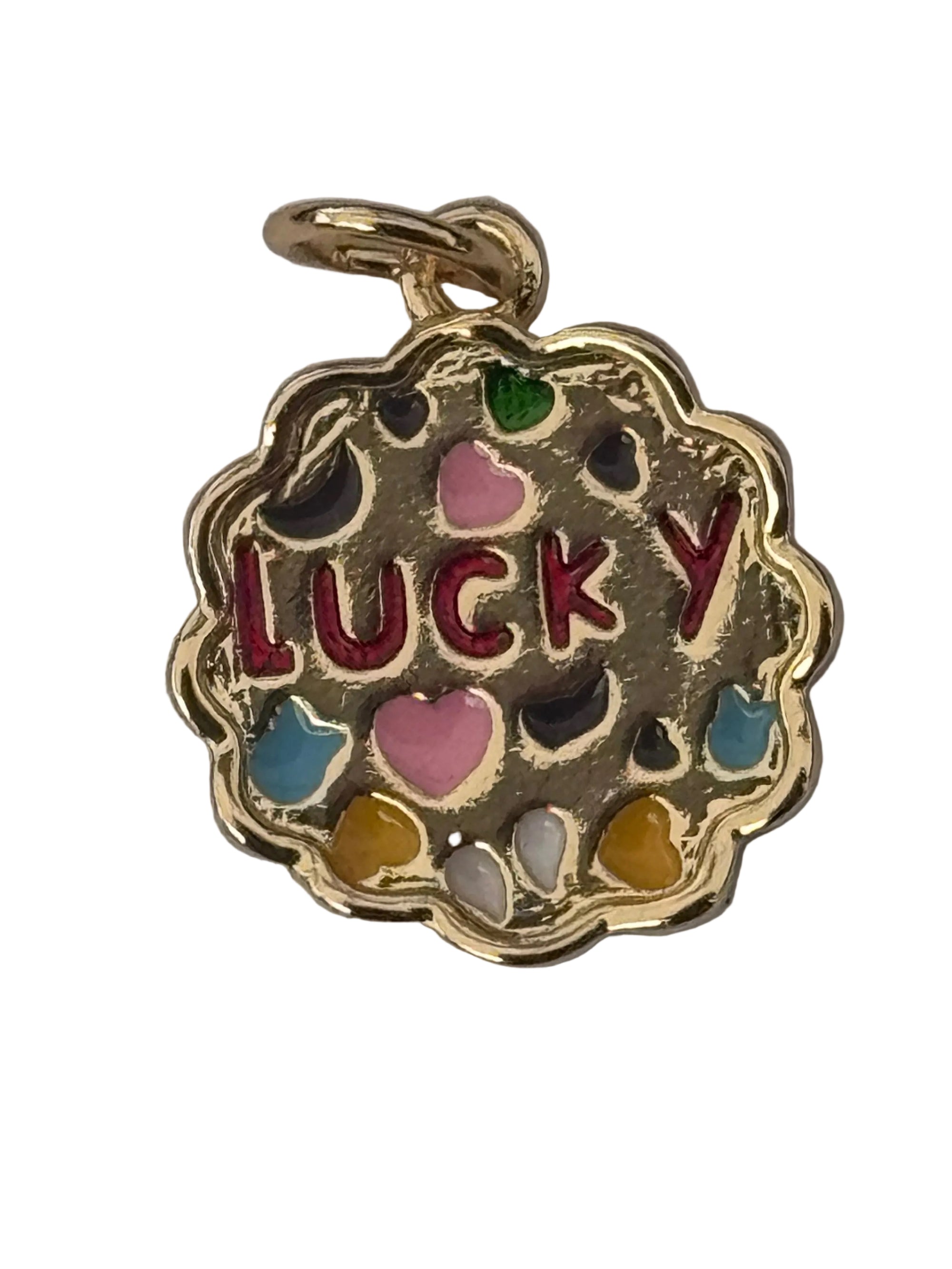 LUCKY/LOVE charm