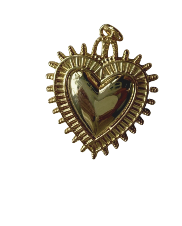 Royal Heart Charm