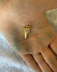 Diamond Shark tooth charm