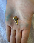 Diamond Shark tooth charm