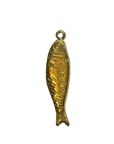 Flat Sardine Charm PVD