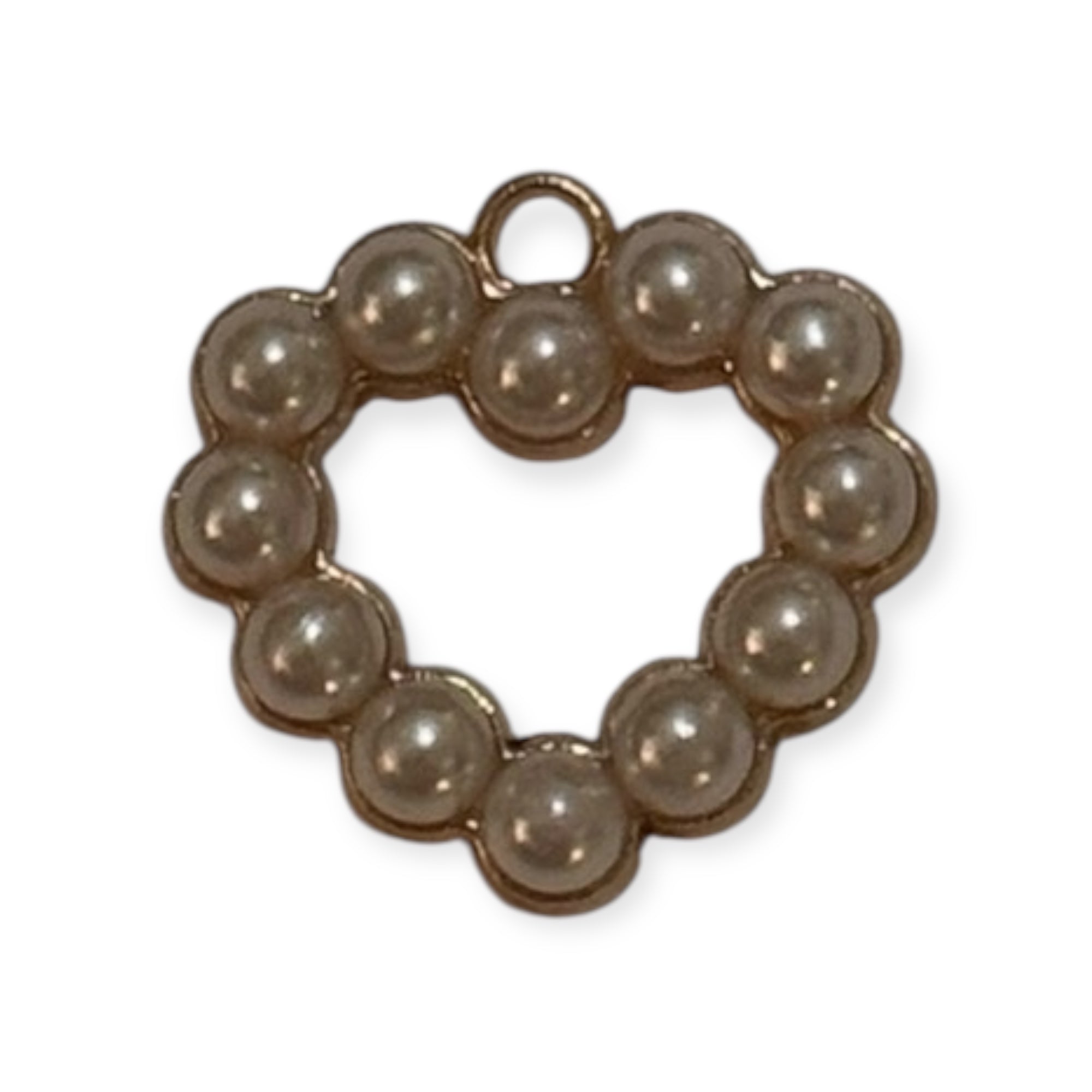 Pearly Heart charm