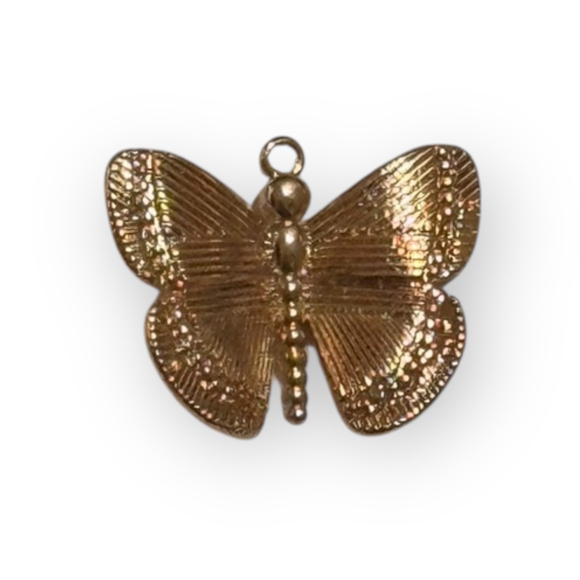 Golden Butterfly charm