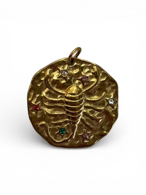 Zodiac Medallion Charm