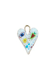 Painted Heart Charm