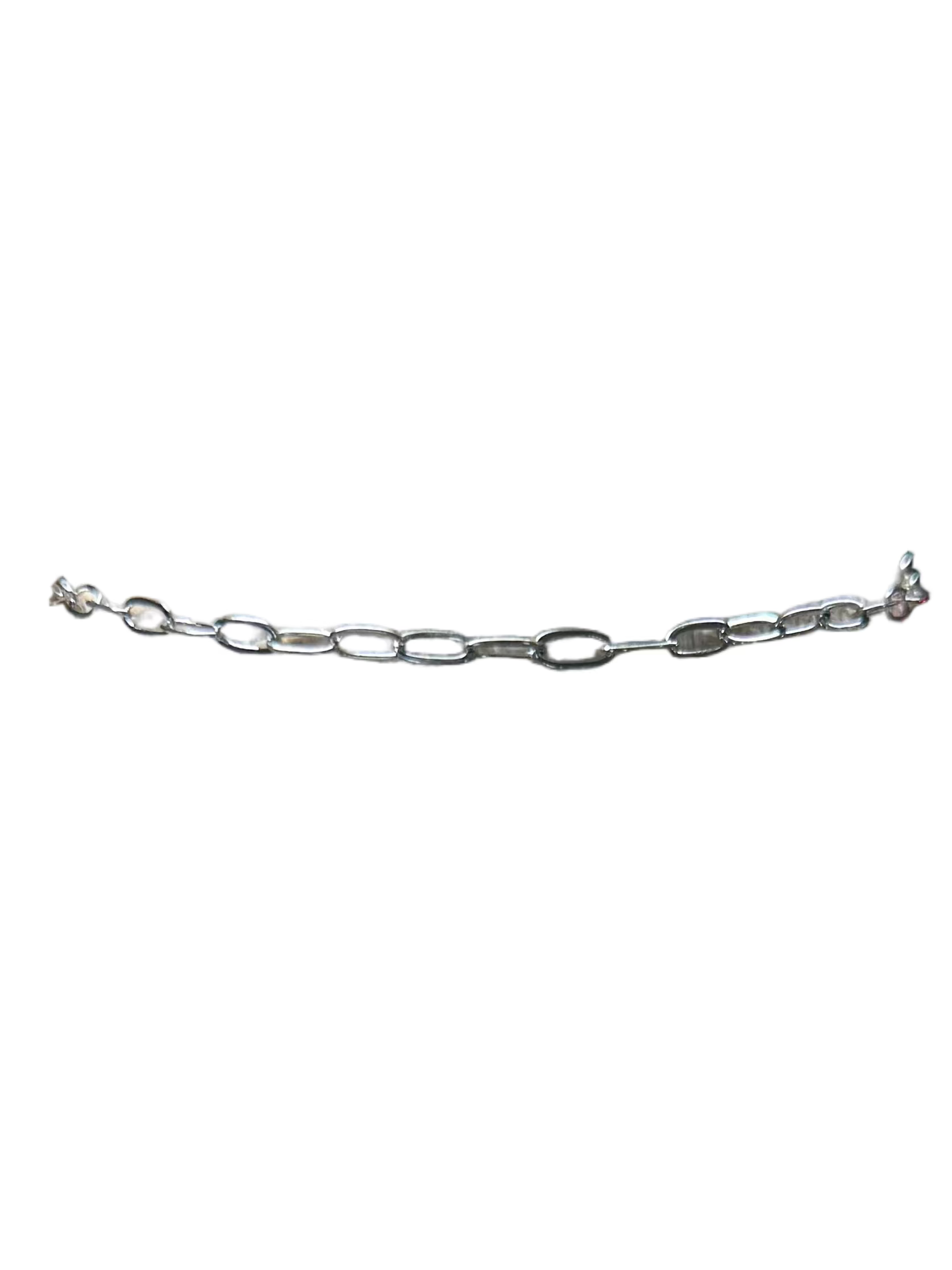 Stainless Steel Paperclip Bracelet