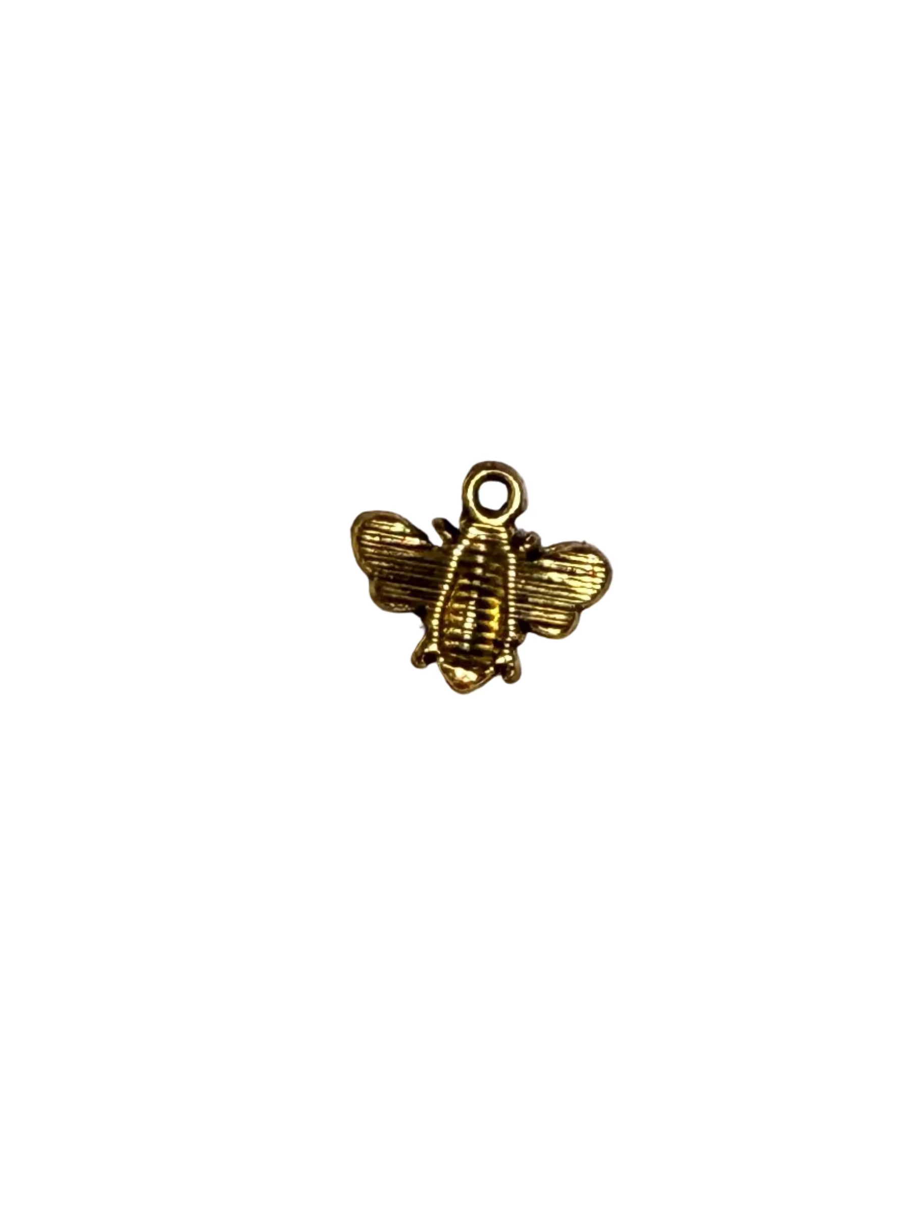Flat bee charm