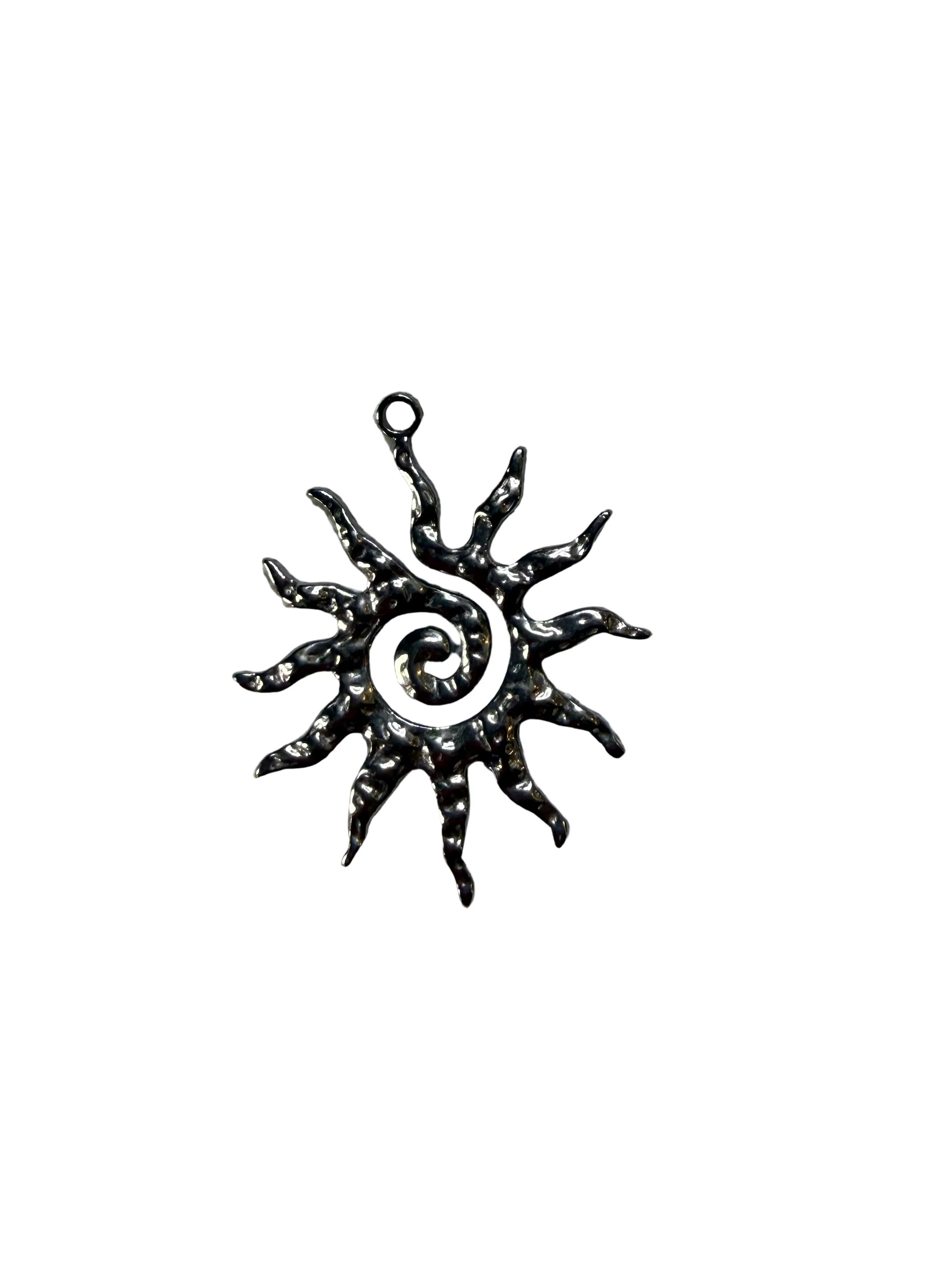 Silver Spiral Sun
