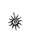 Silver Spiral Sun
