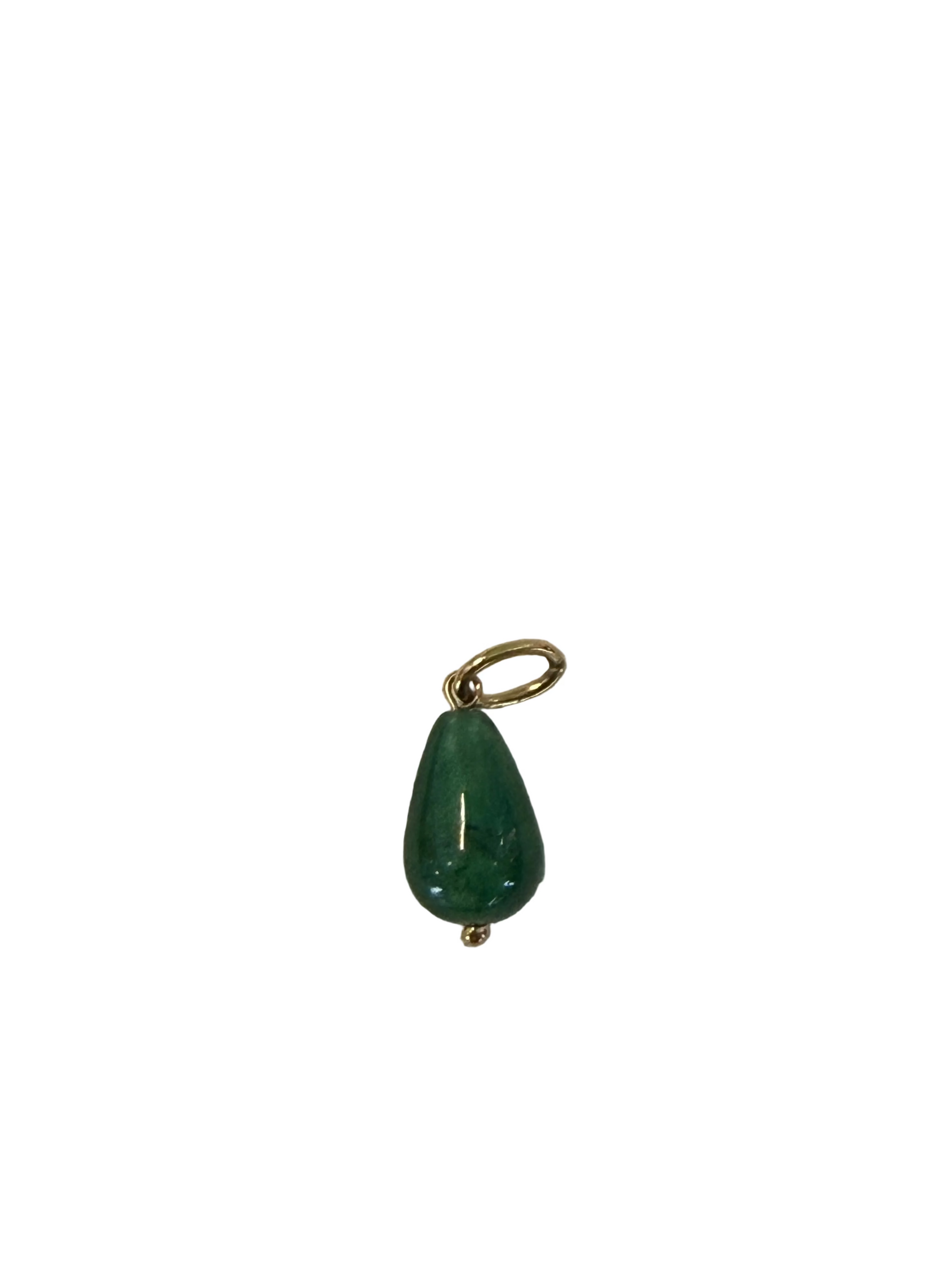 Green crystal Gem charm