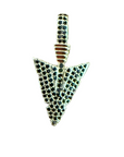 Diamond Shark tooth charm