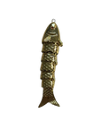 coastal chunky slinky sardine charm on transparent background