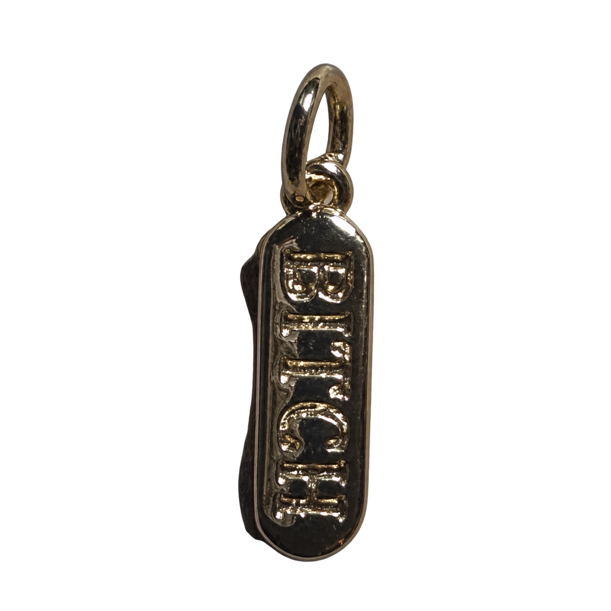 Bitch/ chill/vibes/happy charm on transparent background