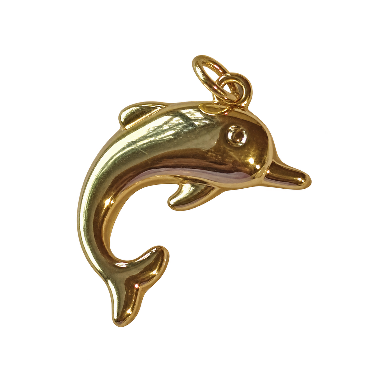 DOLPHIN Charm on transparent background