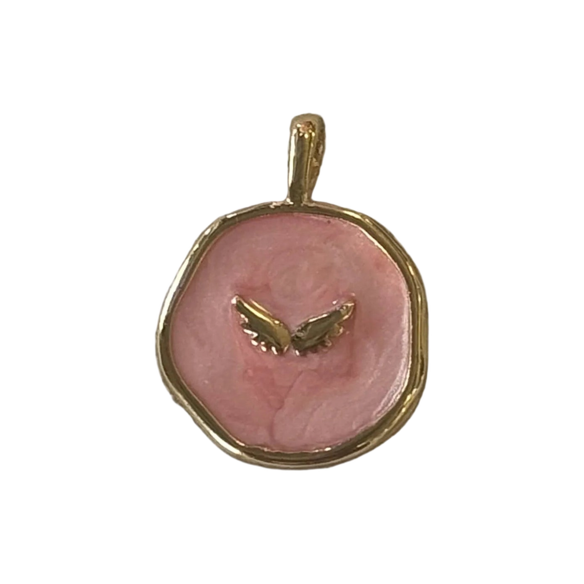 Angel wings Charm, natural transparent product image