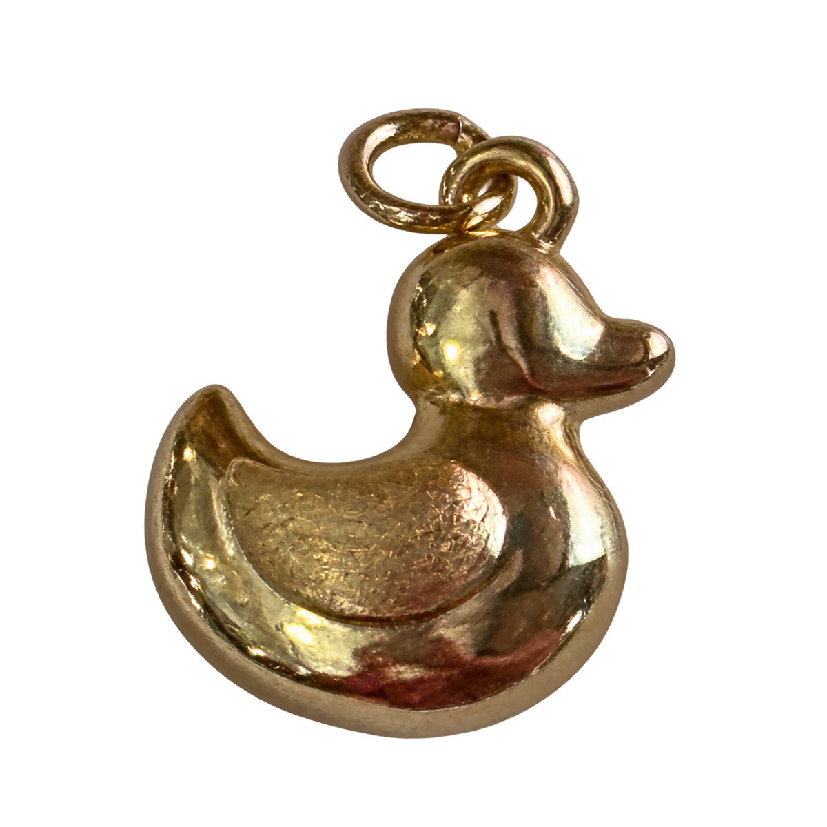 Duck charm on transparent background